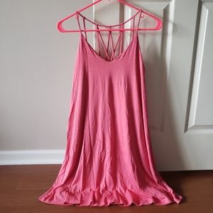 Versona Emelia strappy back tank dress (1025)